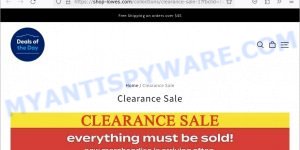 Shop-lowes.com Clearance Sale scam