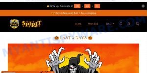 Spirithalloweenwh.com Spirit Halloween Scam store