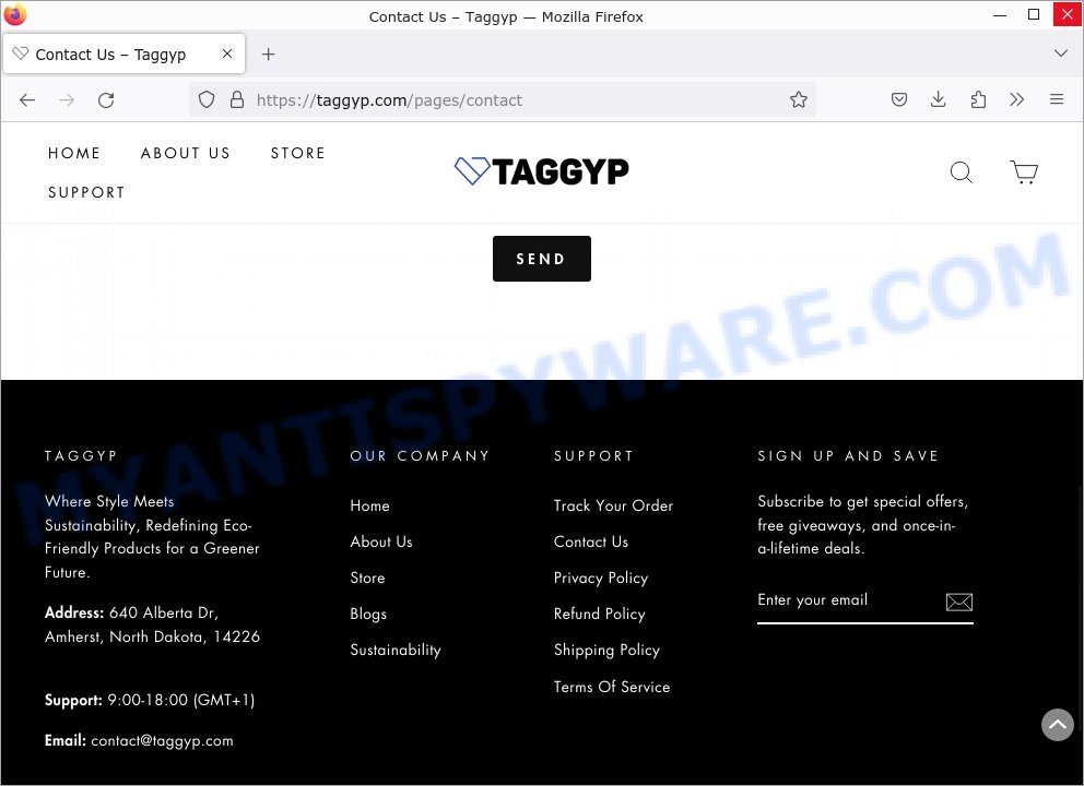 Taggyp.com contacts