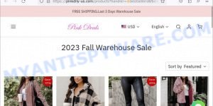 pinkdily-us.com 2023 Fall Warehouse Sale-Pinklily Scam