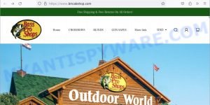 Bricabshop.com fake Bass Pro Shops scam