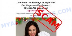 Jennifer Garner KitchenAid Giveaway Scam