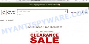 Perlume.com QVC Limited Time Clearance sale scam