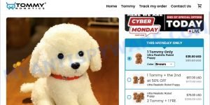 Tommy-robotics.com Realistic Robot Puppy Tommy Scam