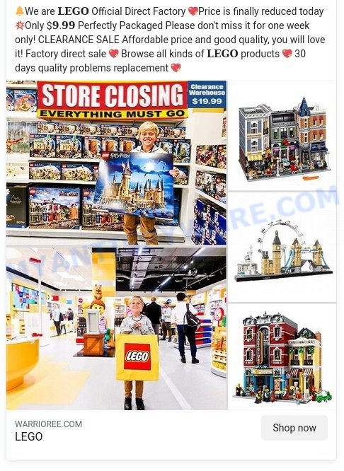 Is the LEGO CLEARANCE SALE Real? Uncovering 5 Signs of a Facebook Scam