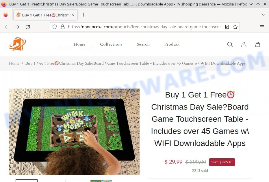 29 Board Game Touchscreen Table scam