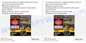 Becheas.com dewalt scam store