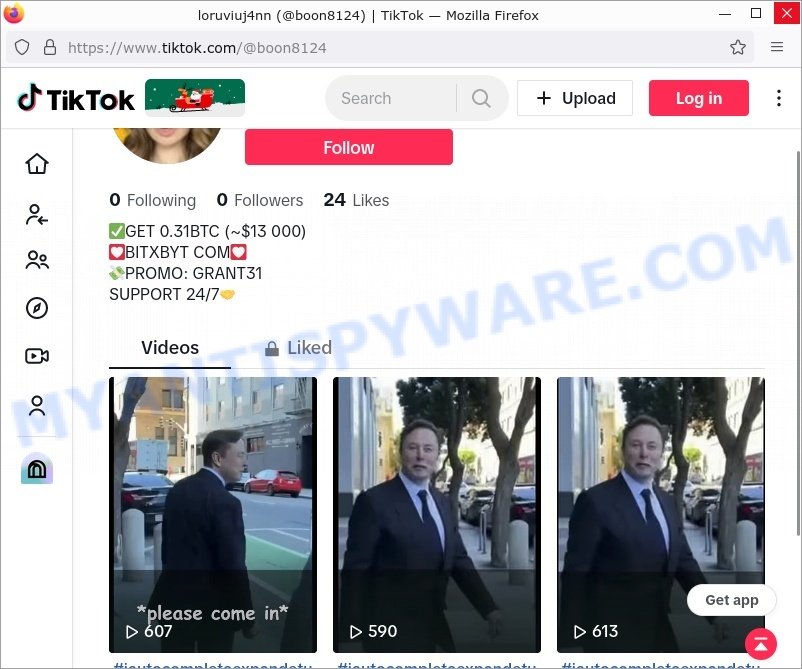 Bitxbyt.com elon musk scam