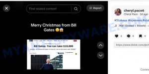 Bitzep 10000 Bill gates promo scam