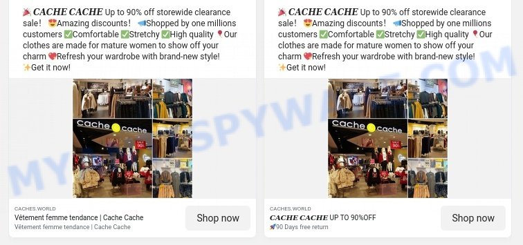 Caches.world scam store