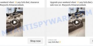 Cageza.com sofa bed scam