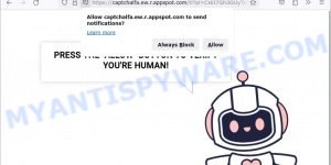 Captchalfa.ew.r.appspot.com Click Allow Scam