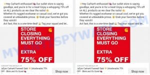 CarharttOnlineSale.vip store scam