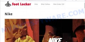 Carhspet Foot Locker scam store