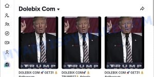 Dolebix.com tiktok trump promo code scam