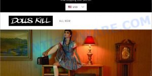 DollsKillUS.shop fake Dolls Kill Website