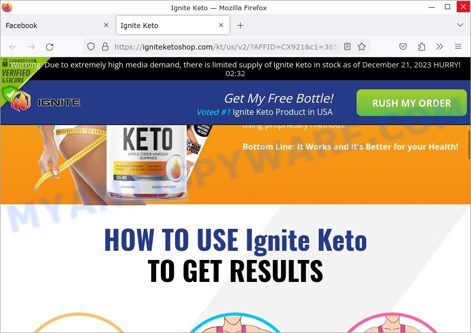 Ignite Keto scam