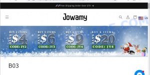 Jowamy.com scam store