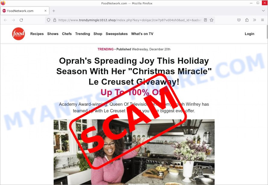 Oprah Winfrey Le Creuset Giveaway Scam Unraveling the MultiLayered Fraud