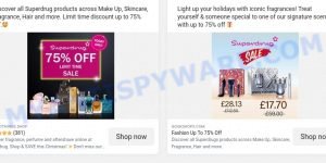 Superdrugonline.outletsuk.co scam ads