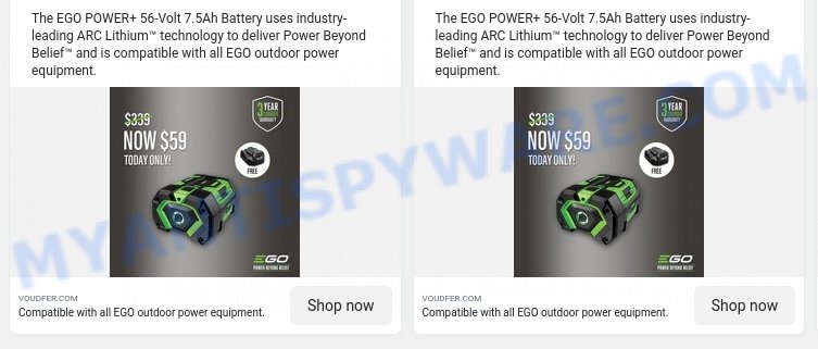 Voudfer.com EGO POWER plus scam