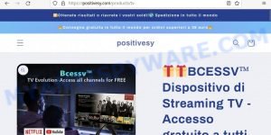 BCESSV TV Streaming Device scam