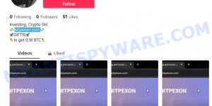 Bitpexon.com tiktok btc promo code scam