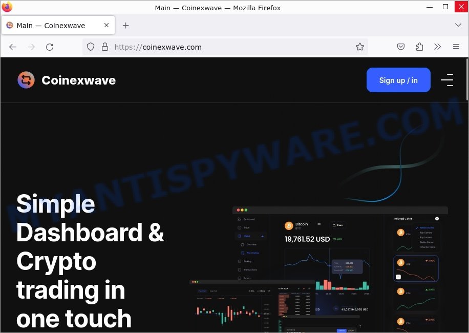 Coinexwave.com bitcoin scam