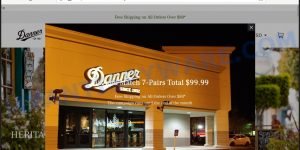 Danner Warehouse Overstock Clearance sale scam