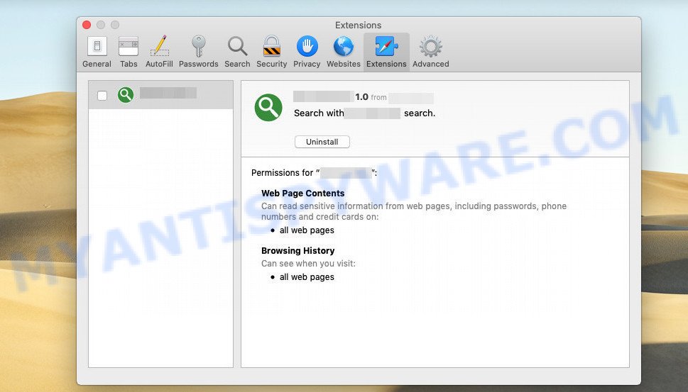 DynamicTable app mac adware