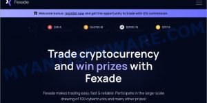 Fexade.com btc scam