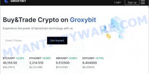 Groxybit.com crypto scam