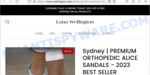 Luna-wellington.com Scam store