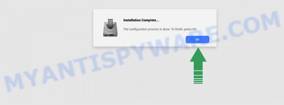 ServiceConfig Mac Adware Virus install popup
