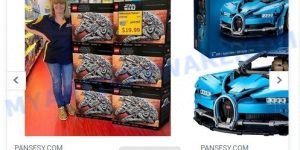 Pansesy.com Lego sale scam