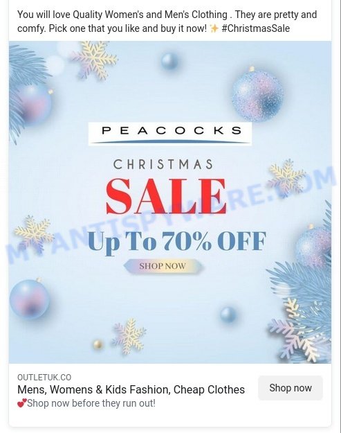 Peacocks sale scam ads