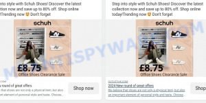 Schuh.shoesoutleteus.co scam ads