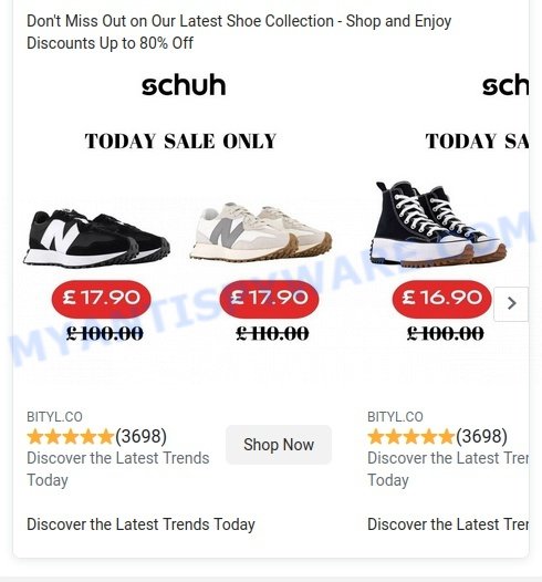 Schuhshoes.outlet-uk.com scam ads