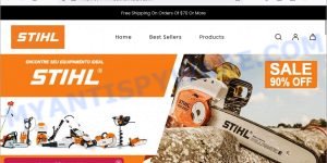 Stihlofficial.com Fake STIHL Outlet Store Scam