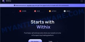 Withix.com tiktok btc promo code scam