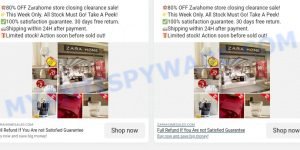 Zarahomesales.com ZaraHome sale scam