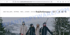 peak-performance.site Peak Performance scam store