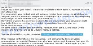 1E3mVbLSLLUgdmrp8GV5RRu1Qz5FkWs4rJ bitcoin email scam