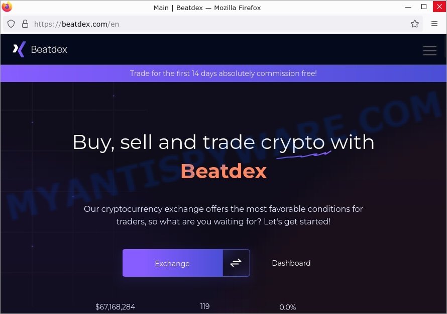 Beatdex.com crypto scam