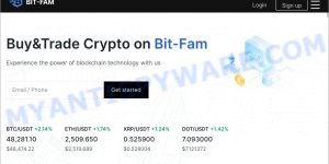 Bit-fam.com crypto scam