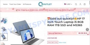 Cgibeast.com QVC scam laptom sale