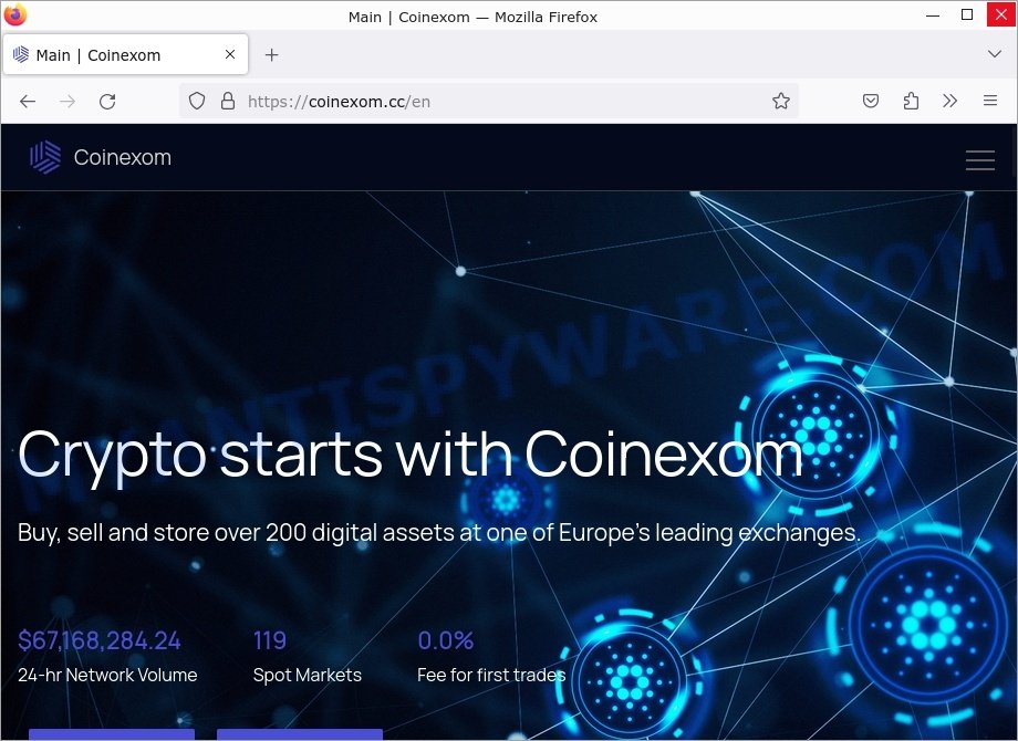 Coinexom.cc crypto scam