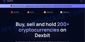 Dexbit.Exchange crypto scam