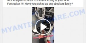 Fl-outlets.com Foot Locker Sale Scam ads