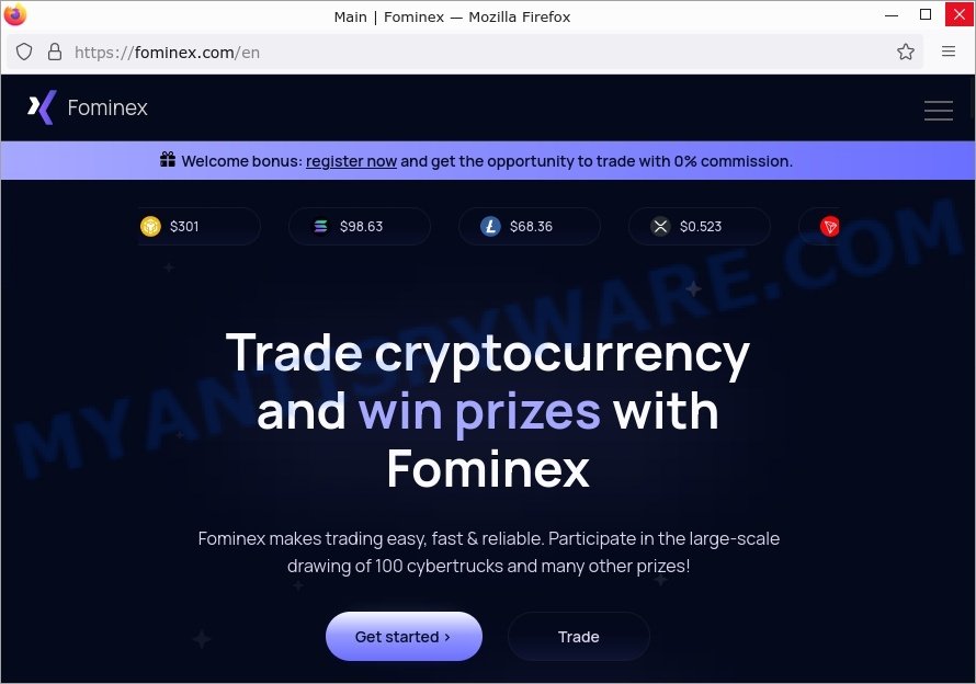 Fominex.com crypto scam